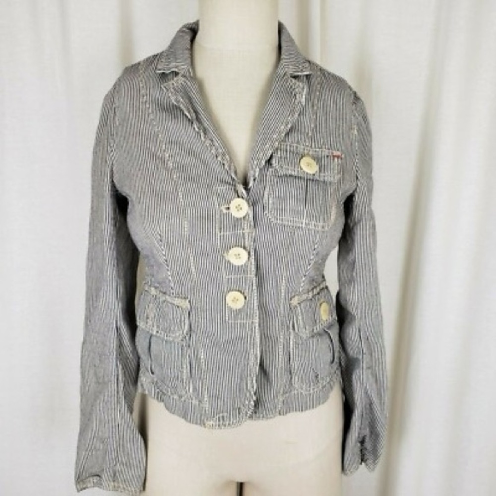 Stripe Hype Gap 1969 Limited Edition Railroad Stripe Blazer